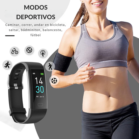 Smartband S5 Bluetooth Monitor De Sueño Y Deportes-4