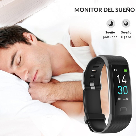 Smartband S5 Bluetooth Monitor De Sueño Y Deportes-5