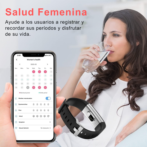 Smartband S5 Bluetooth Monitor De Sueño Y Deportes-6
