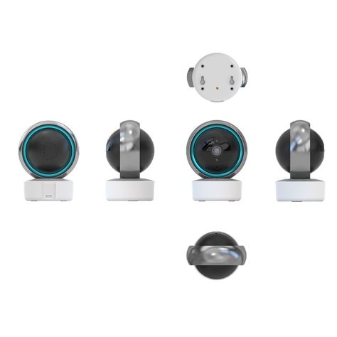 Cámara Seguridad 360° De Alta Calidad 1080p Visión Nocturna-2