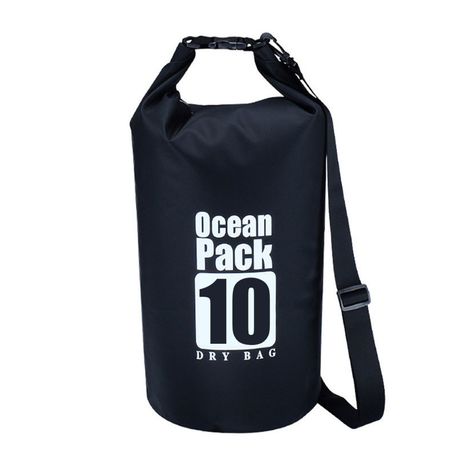 Bolsa Flotante PVC Impermeable Para Camping Aire Libre - Negro-0