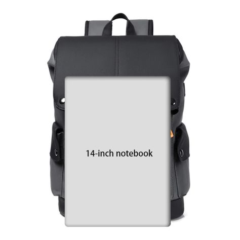 Mochila Notebook Impermeable 35 Litros Carga USB Unisex-4