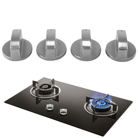 Pack 4 Perillas De Hornos Cocina 8mm-0