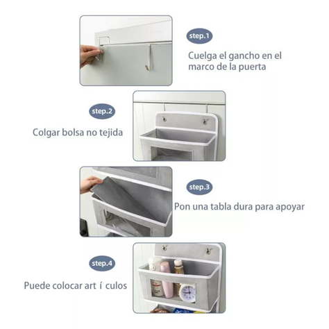 Organizador Colgante Para Armario 5 Compartimientos-3