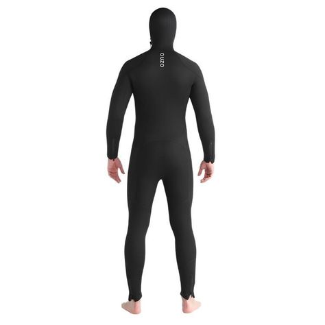 Traje de Neopreno Pesca Surf Buceo Natación 5mm con Capucha-1