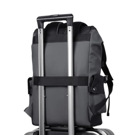Mochila Notebook Impermeable 35 Litros Carga Usb Unisex-4