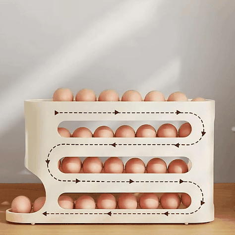 Soporte De Huevos 4 Niveles Deslizante-2
