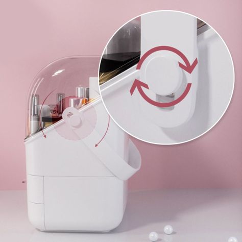Caja Mostrador Portátil Organizador De Maquillaje Multiuso-6
