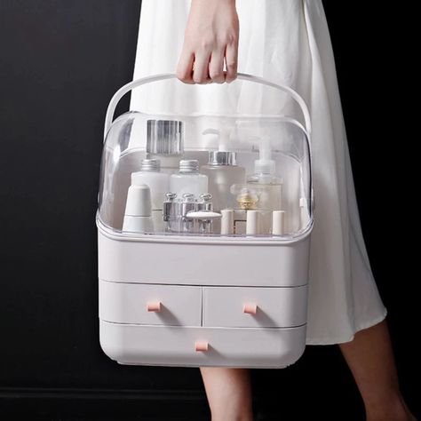 Caja Mostrador Portátil Organizador De Maquillaje Multiuso-4