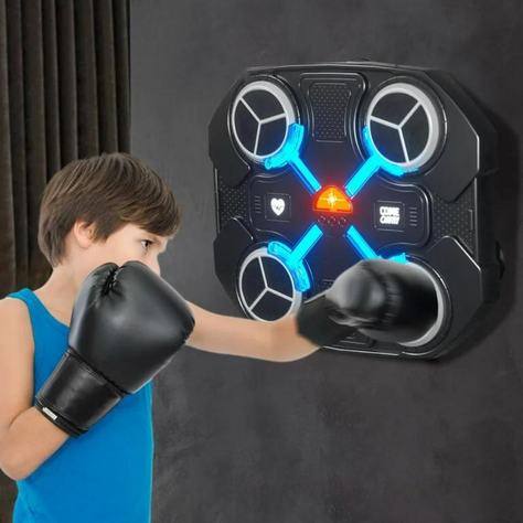 Máquina de Boxeo Musical Entrenamiento Inteligente Bluetooth Para Niños-1