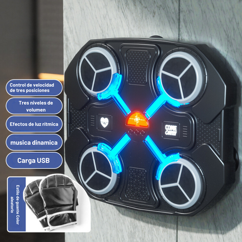 Máquina de Boxeo Musical Entrenamiento Inteligente Bluetooth Para Niños-3