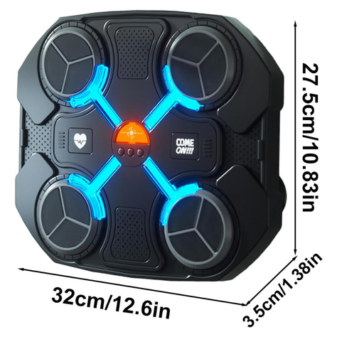 Máquina de Boxeo Musical Entrenamiento Inteligente Bluetooth Para Niños-4
