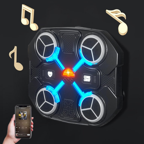 Máquina de Boxeo Musical Entrenamiento Inteligente Bluetooth Para Niños-5