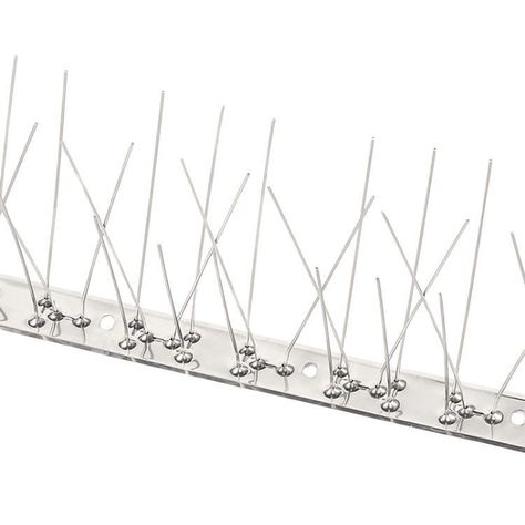 Pack 10 Trampa De Palomas Aves Pinchos Acero Inoxidable-2