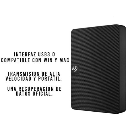 Disco Duro Portatil Seagate 1TB USB 3.0 PC-1