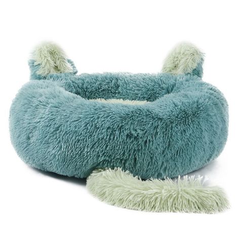 Cama Redonda Tipo Orejas Perros y Gatos 50CM Anti-0
