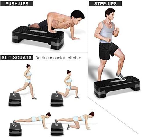 Step Aerobico 2 Niveles Antideslizante Pilates Fitness-2