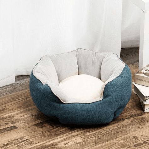 Cama Cojin Para Mascotas Acolchada Para Perro Y Gato-1