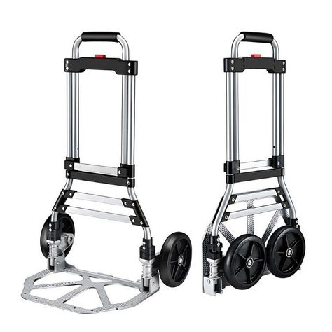 Carretilla de Carga Yegua Plegable Extensible Soporte 160 kg-1