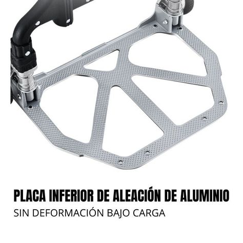 Carretilla de Carga Yegua Plegable Extensible Soporte 160 kg-4