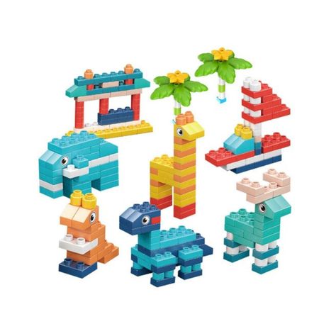 Juego De Rol Infantil Unisex Con Legos, Cajas, Mesa Y Silla-5
