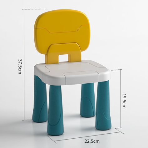 Juego De Rol Infantil Unisex Con Legos, Cajas, Mesa Y Silla-6