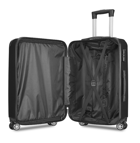 Set de 3 Maletas de Viaje Equipaje Resistente con Cerradura-7