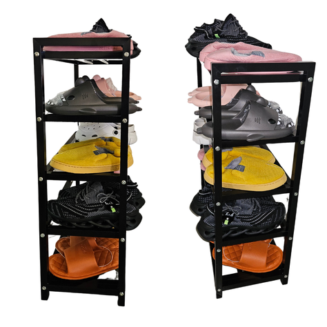Zapatero 5 Niveles Mueble Organizador Almacenamiento Ropa-2