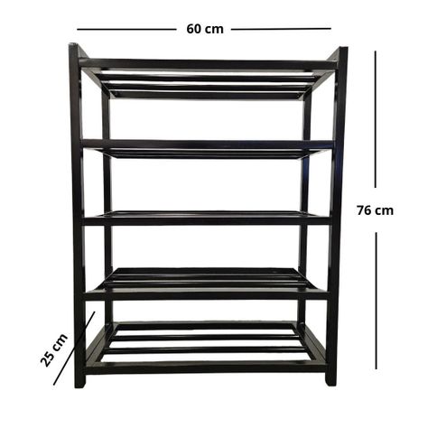 Zapatero 5 Niveles Mueble Organizador Almacenamiento Ropa-5