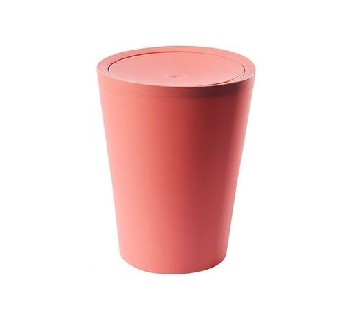 Basurero Con Tapa Para Baño Dormitorio Oficina Cocina-0