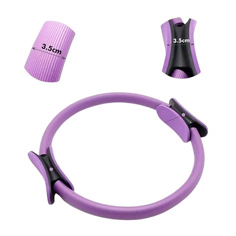 Anillo De Pilates Reformer Piernas Ejercicio Yoga - Negro-1