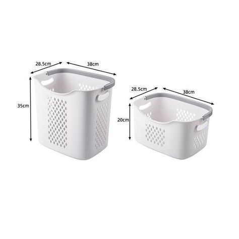 Cesta de Almacenamiento de Ropa de 3 Capas-2