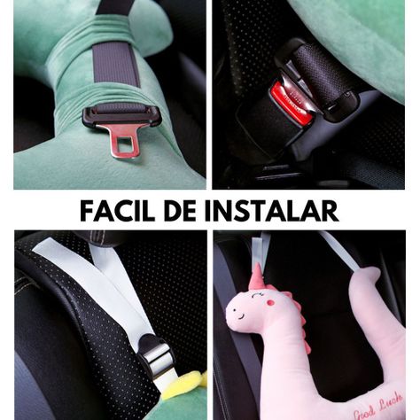 Cojín para Cinturón de Auto Niños Viajes Cojin Colgante-4