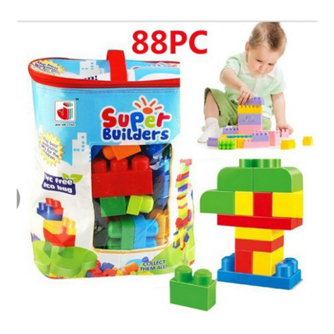 Bloks Juego De Construcción Multicolor 88 Piezas Deluxe-2
