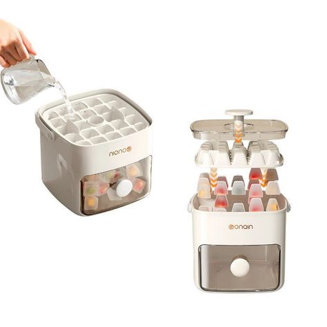 Nevera Portatil Cubeta 24 Hielos con Dispensador-2