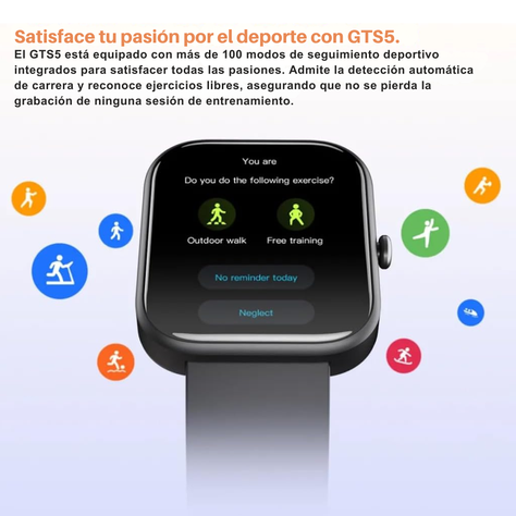 SMARTWATCH GTS5 Bluetooth 5.0 Monitor De Salud Deportivo-7