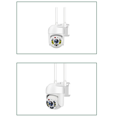 Camara Ptz Seguridad Smart Hd Wi-fi 360 Exterior Interior-1