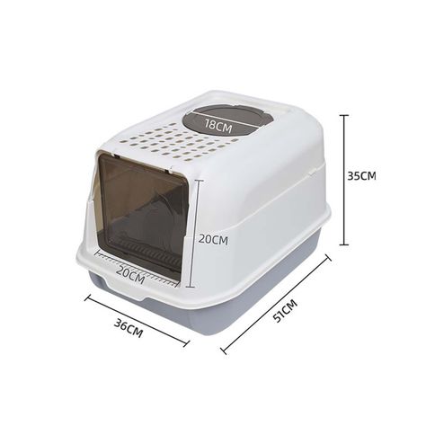 Caja Arenero Cerrado Antisalpicaduras Sanitaria Pa-5