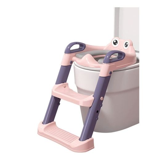Asientos Adaptador Escalera De Inodoro Baño Wc Para Niñas-0