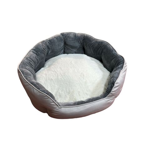 Cama Cojín 70 Cm Mascotas Acolchada Grande Para Perro Y Gato-0