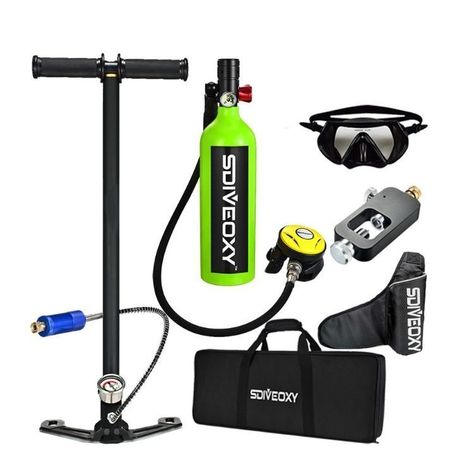 Kit Buceo Tanque de Oxígeno Natación, Deportes Acuaticos-0