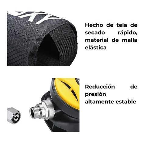 Kit Buceo Tanque de Oxígeno Natación, Deportes Acuaticos-3