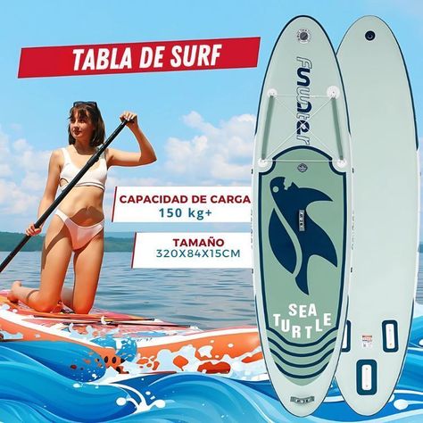 Tabla SUP Inflable Multiuso Con Remo Stand-up Paddle-1
