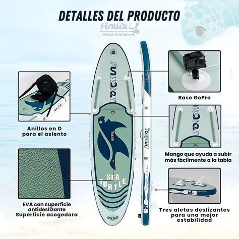 Tabla SUP Inflable Multiuso Con Remo Stand-up Paddle-2