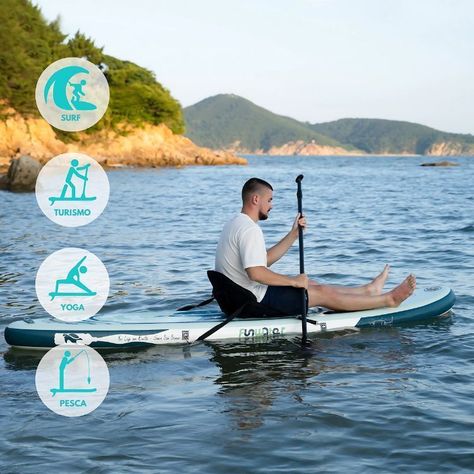 Tabla SUP Inflable Multiuso Con Remo Stand-up Paddle-6