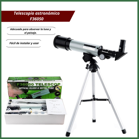 Telescopio Astrónomico Monocular Con Tripode F36050-1