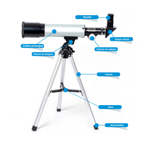 Telescopio Astrónomico Monocular Con Tripode F36050-4