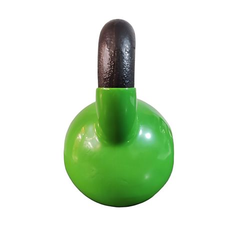 Pesa Rusa Kettlebell 12kg Acero Y Vinilo-1