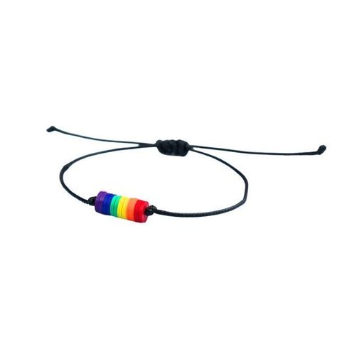 Pulsera Arcoíris Unisex Brazalete De Cuerda Bandera-0