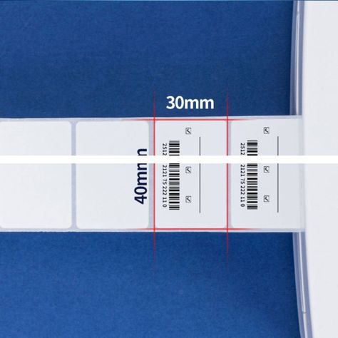 Pack 4 Rollos Etiquetas Autoadhesivas 40x30mm 3200 Unidades-3